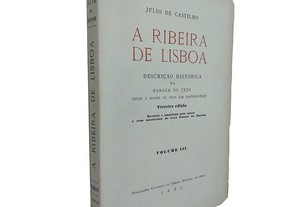 A ribeira de Lisboa (Volume III) - Júlio de Castilho