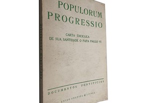 Populorum Progressio - Papa Paulo VI