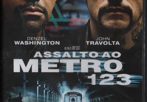 Dvd Assalto ao Metro 123 - thriller - Denzel Washington/John Travolta - extras 