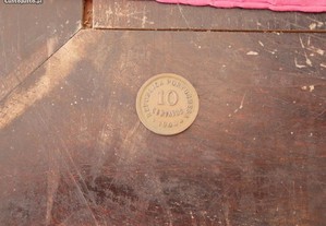 Moeda de 10 Centavos de 1940.