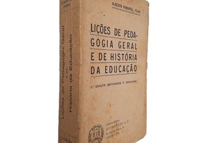 Lições de Pedagogia Geral e História da Educação - Alberto Pimentel Filho