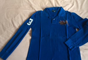 Roupa criana - 2 Polos algodo rapaz 12/14