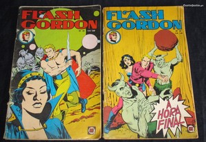 Livros BD Flash Gordon RGE 1977