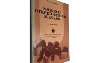 Notas sobre o Tráfico português de escravos - António Carreira