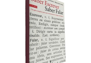 Saber Escrever Saber Falar - Edite Estrela / Maria Almira Soares