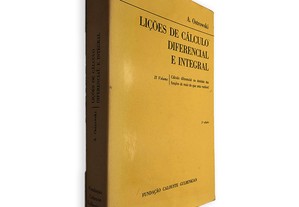 Lições de Cálculo Diferencial e Integral (II Volume) - A. Ostrowski