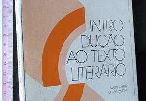 Introdução ao texto literário - Mário Carmo