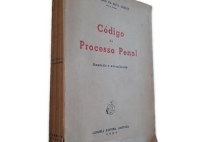 Código de Processo Penal (Anotado e Actualizado) - Laurentino da Silva Araújo