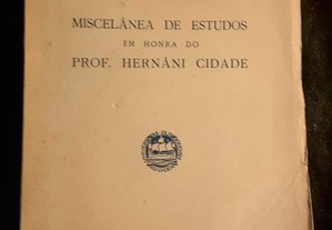 Miscelânea de Estudos em Honra do Prof. Hernâni Cidade