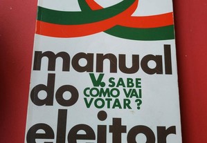 Manual do eleitor - 1º volume: sabe em quem votar?