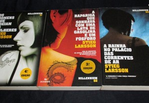 Livros Trilogia Millennium Stieg Larsson