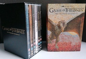 Dvds Temporadas 1 a 6 Completas do Game of Thrones (Guerra dos Tronos) da HBO