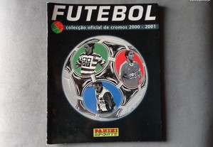 Caderneta de cromos de futebol vazia Futebol 2000/
