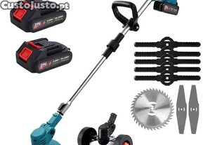Corta Relva Dobrável 1800W com Cabo Ajustável para Poda e Acabamento, Ferramenta de Jardim (Novo)