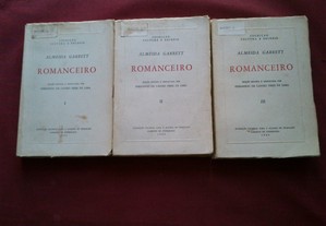 Almeida Garrett-Romanceiro-3 Volumes-FNAT-1963