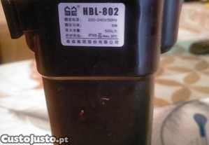 Filtro externo aqurio