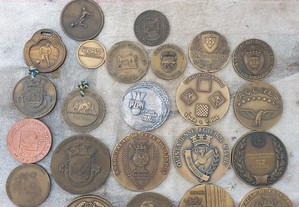 Medalhões comorativos