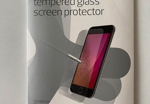 Protetor de vidro para écran iphone 6 / 6s novo (ctt grátis)