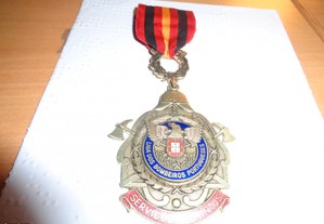 Medalha Bombeiros Condecoração Serviços Distintos