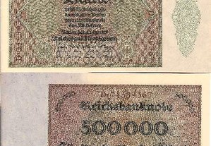 Alemanha - Nota de 500.000 Mark 1923 - mbc+
