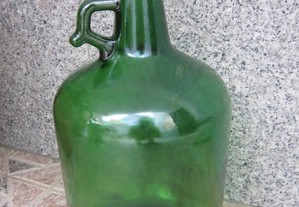 garrafão antigo de vidro vintage