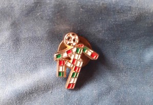 Pin mascote Mundial Futebol Itália 1990 Fifa