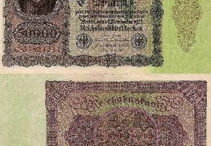 Alemanha(Rep.Weimar)-Nota de 50.000 Mark 1922-mbc+