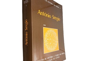 António Sérgio II (Revista de História das Ideias 5)