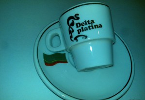 chávena de café delta platina