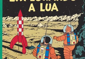 Bd Tintin Explorando a Lua Público 2003