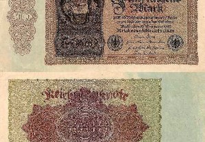 Alemanha(Rep.Weimar)-Nota de 5000 Mark 1922-bela