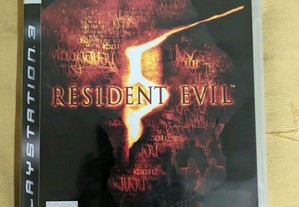 Resident evil 5 PS3 em bom estado
