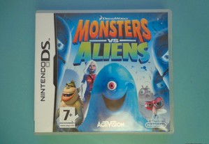 Jogos Nintendo DS - Monsters Vs Aliens