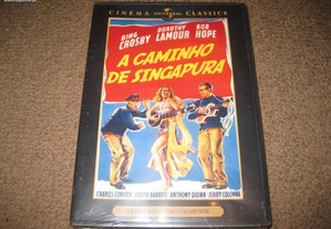 DVD "A Caminho de Singapura" com Bob Hope/Selado!