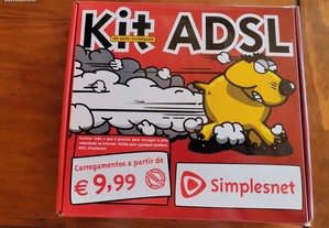 Kit modem ADSL internet