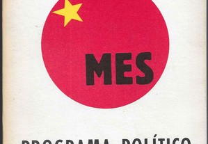 MES Movimento de Esquerda Socialista. Programa Político (1974)