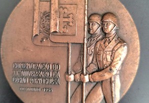Medalha de bronze comemorativa do 20ª Aniversário da Legião Portuguesa