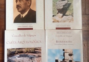 Conjunto 4 livros Valpaços - Moinhos,Carta arqueológica etc.Raridades