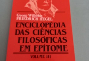 Enciclopédia das Ciências Filosóficas em Epítome Volume III