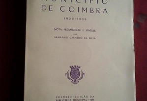 J. Pinto Loureiro-Anais do Município de Coimbra (1920-1939)-1971
