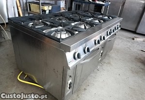 Fog�o industrial a g�s 8 queimadores