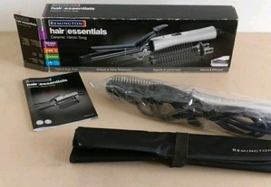 Modelador de Cabelo Remington Hair Essentials Ceramic 19mm Tong