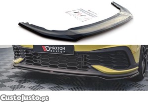 Spoiler / Lip Dianteiro V3 Para Volkswagen Golf 8 Gti Clubsport 2020-