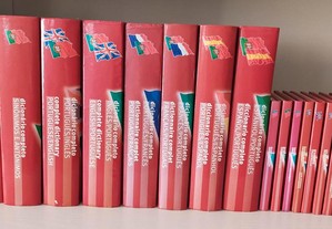 Dicionário Português, Inglês, Espanhol e Francês Livros, gramática e CDs