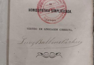 Manual Homoeopathico 1865