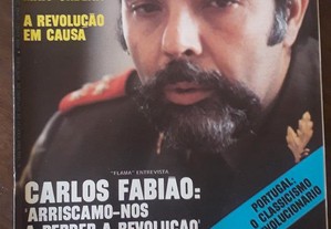 Revista Flama 1443 Carlos Fabião Outubro 1975