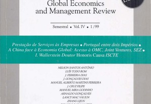 Economia Global e Gestão Vol. IV 1/99