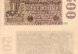 Alemanha - Nota de 500.000.000 Mark 1923 - nova