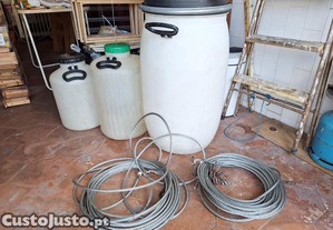 Bidons plstico para mel