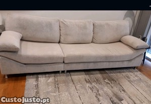 Sofá sala cinzento